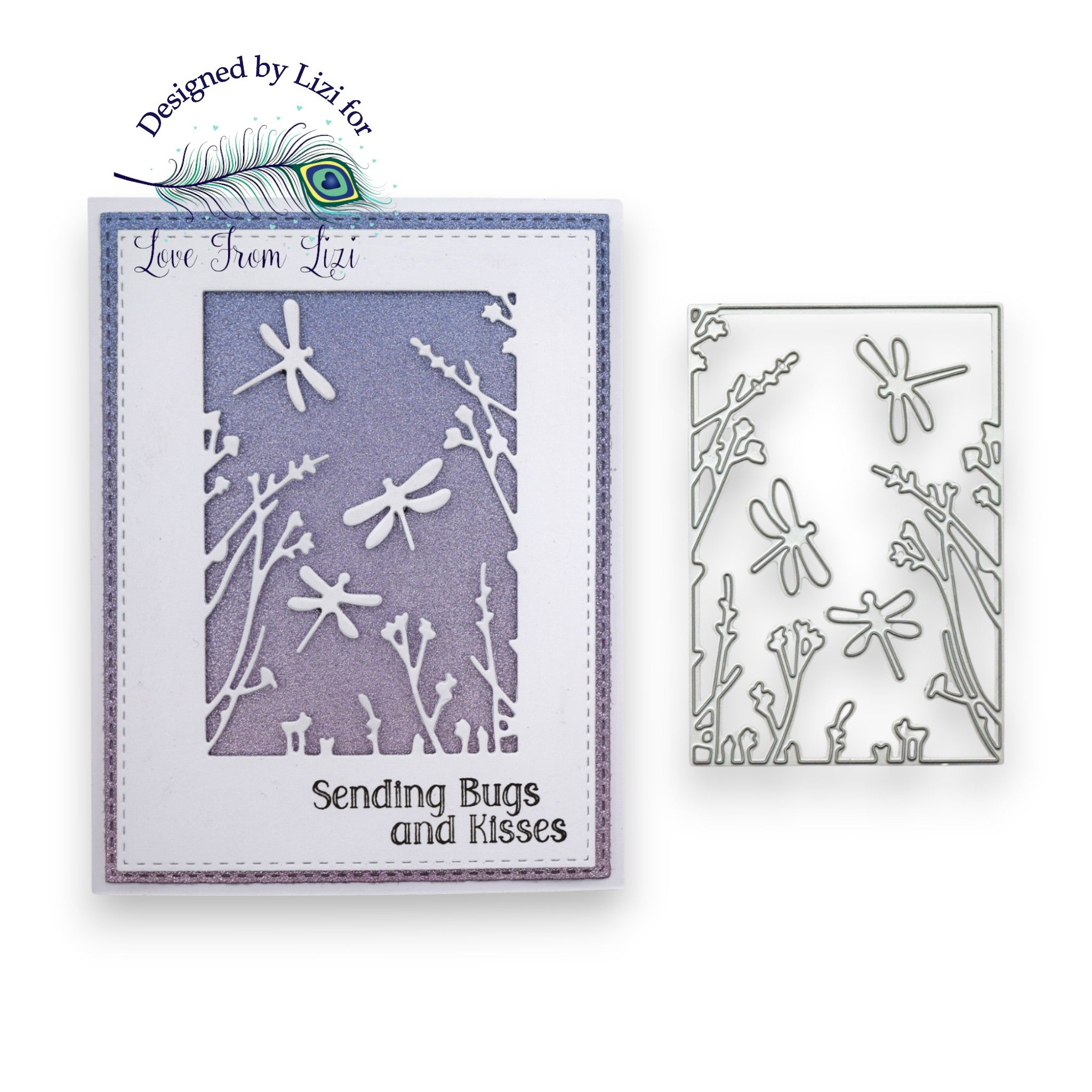 Wild Bloom Dragonflies - Steel Cutting Die